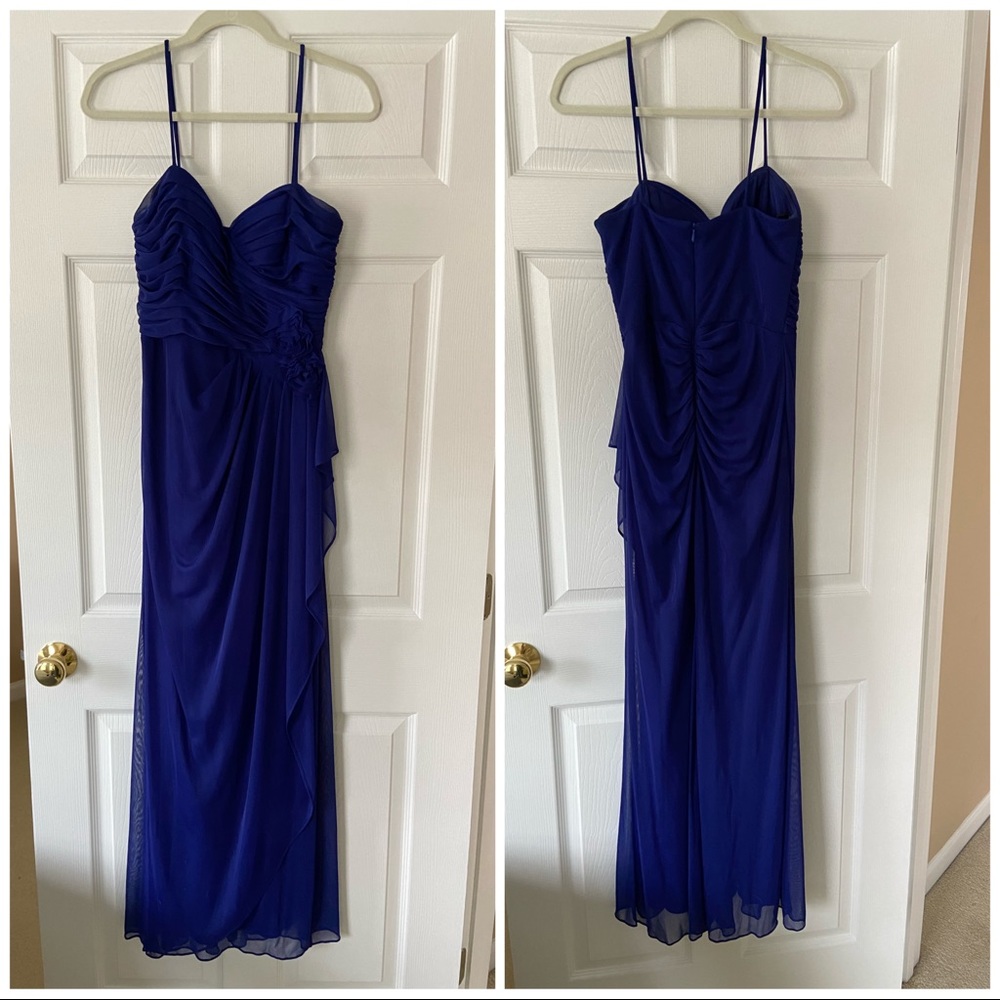 Blue Bridesmaid/Prom Dress